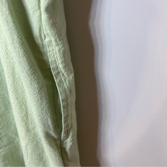 Abercrombie Kids Mint Green Sleeveless Fully Lined Linen Sheath Dress Size 11/12 - Picture 4 of 9